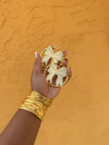 RICH GIRL BOW HOOPS